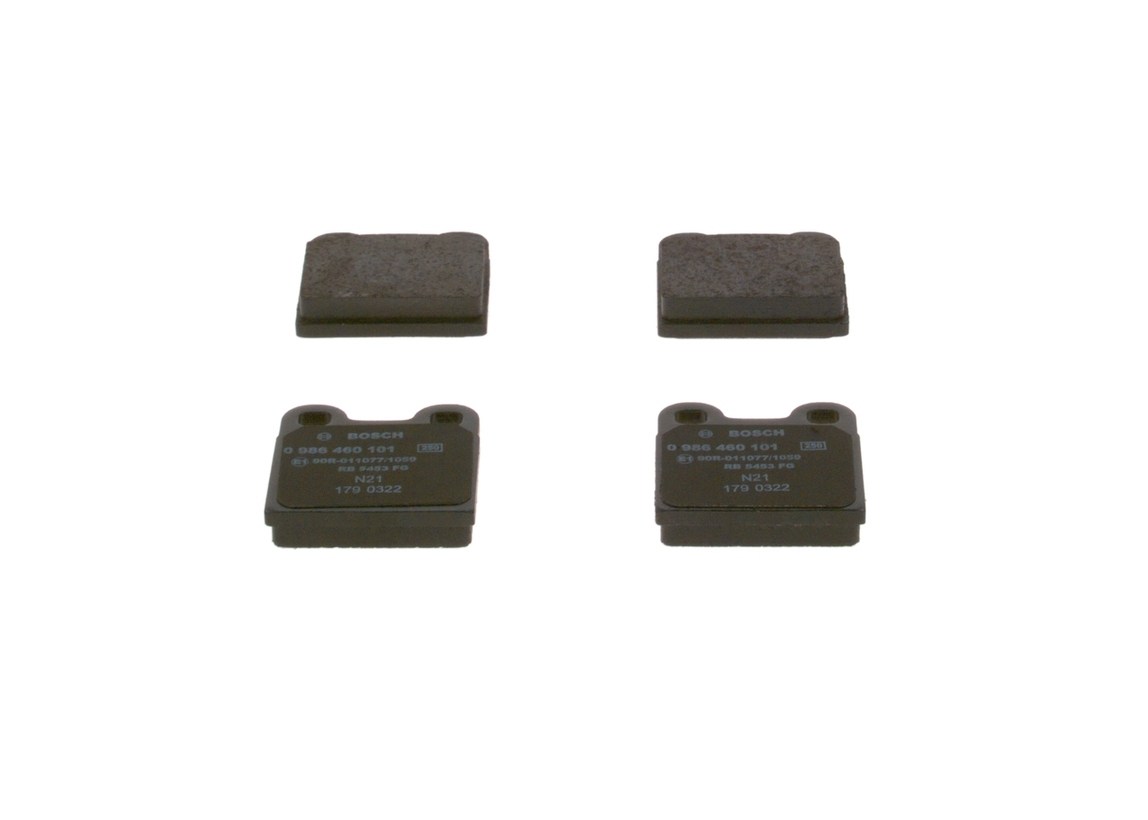 Brake Pad Set, disc brake 0 986 460 101
