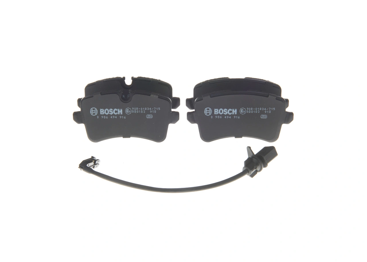Brake Pad Set, disc brake 0 986 494 916