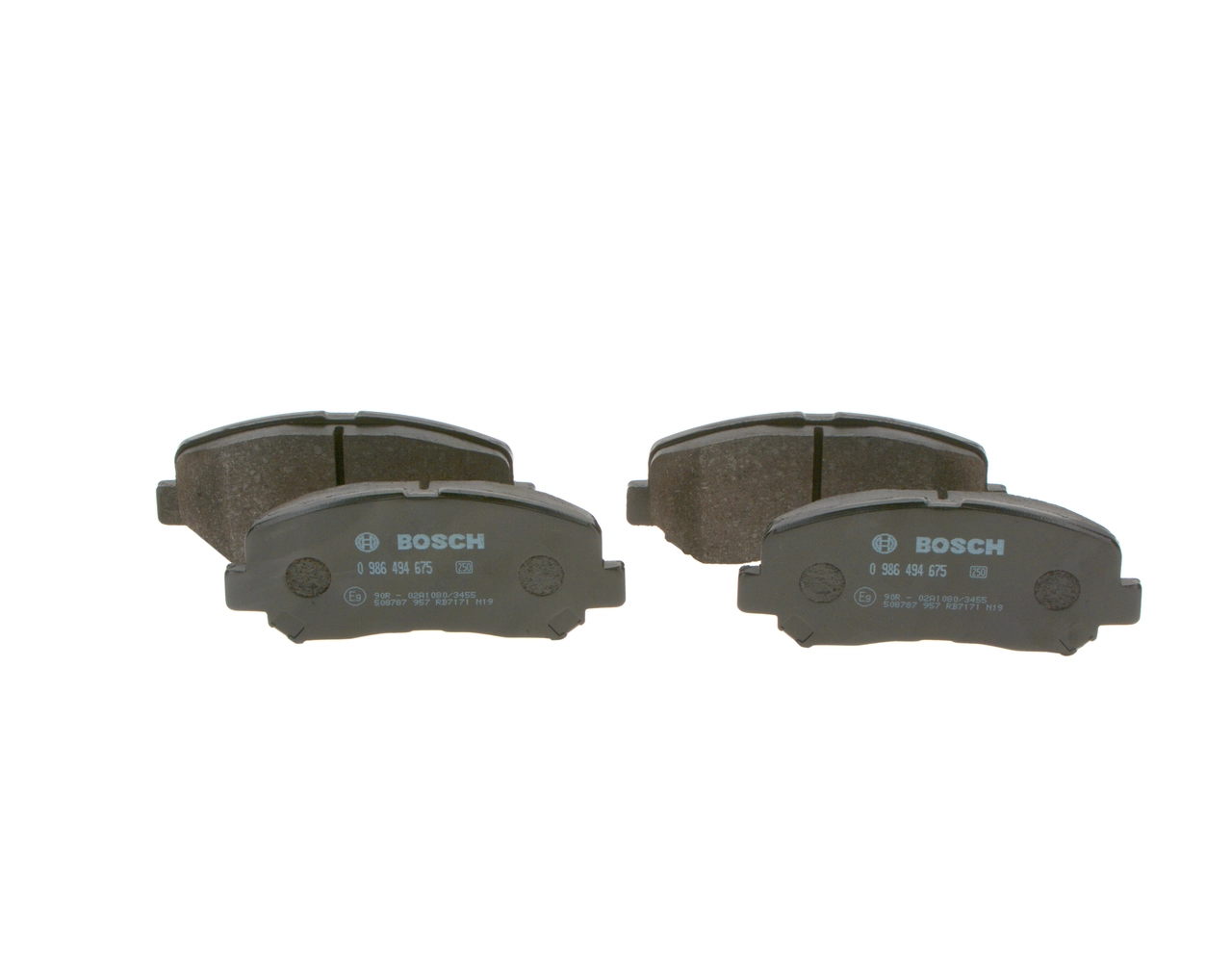 Brake Pad Set, disc brake 0 986 494 675