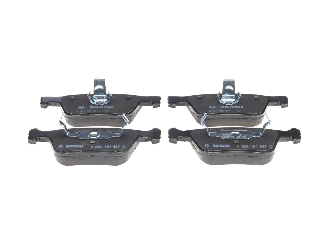 Brake Pad Set, disc brake 0 986 494 967