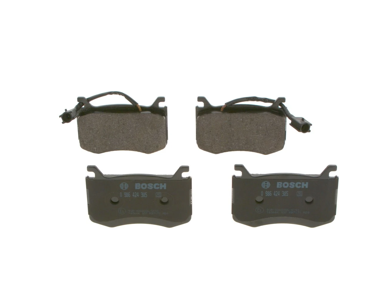 Brake Pad Set, disc brake 0 986 424 385