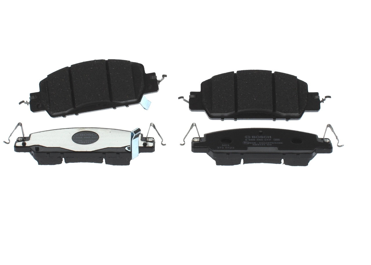 Brake Pad Set, disc brake 0 986 460 017