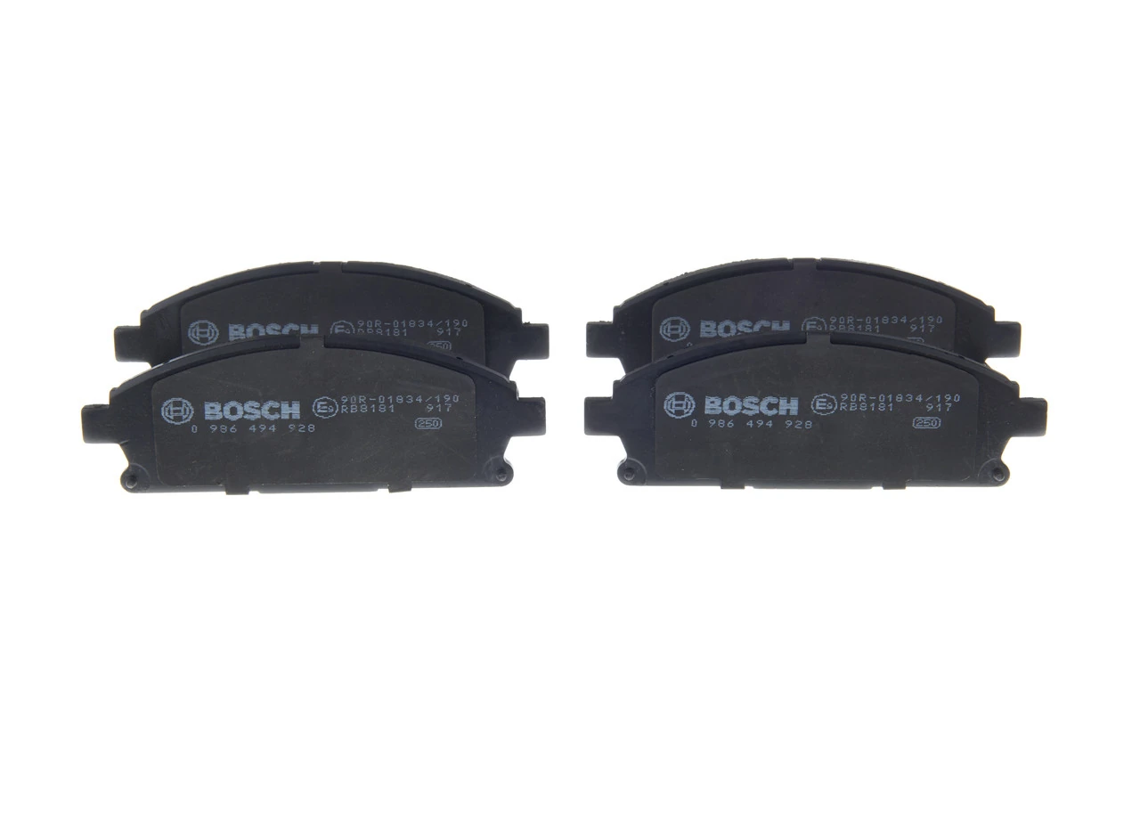 Brake Pad Set, disc brake 0 986 494 928