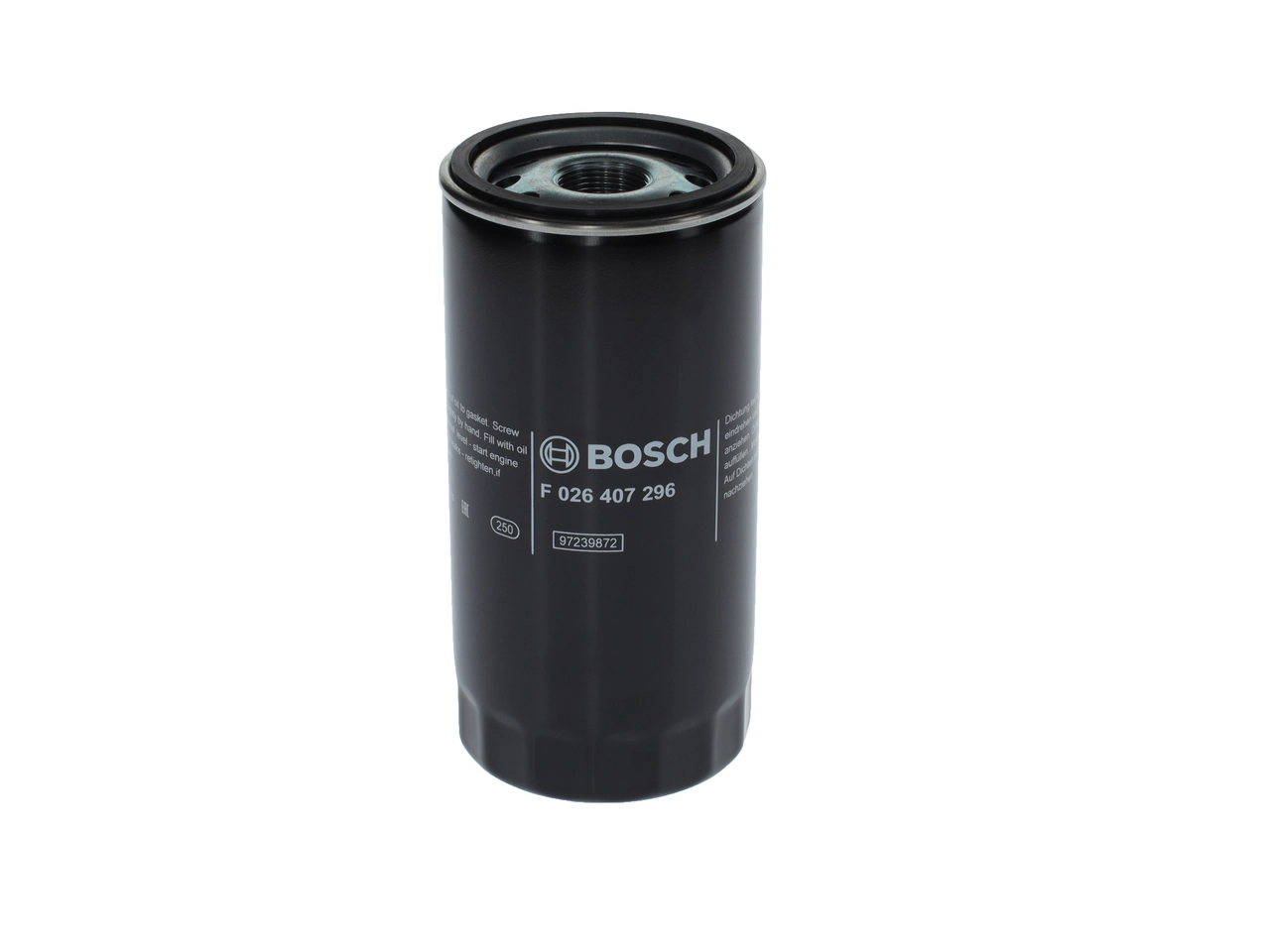 BOSCH F 026 407 296 Oil Filter
