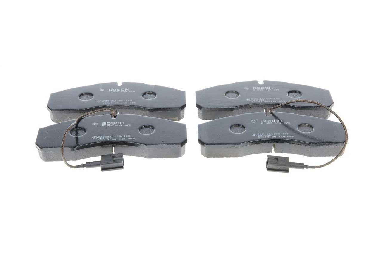 Brake Pad Set, disc brake 0 986 494 278