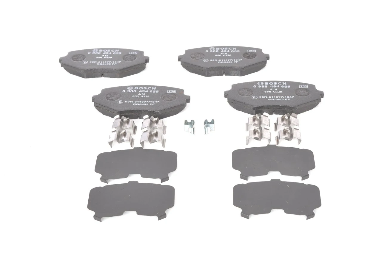 Brake Pad Set, disc brake 0 986 494 655