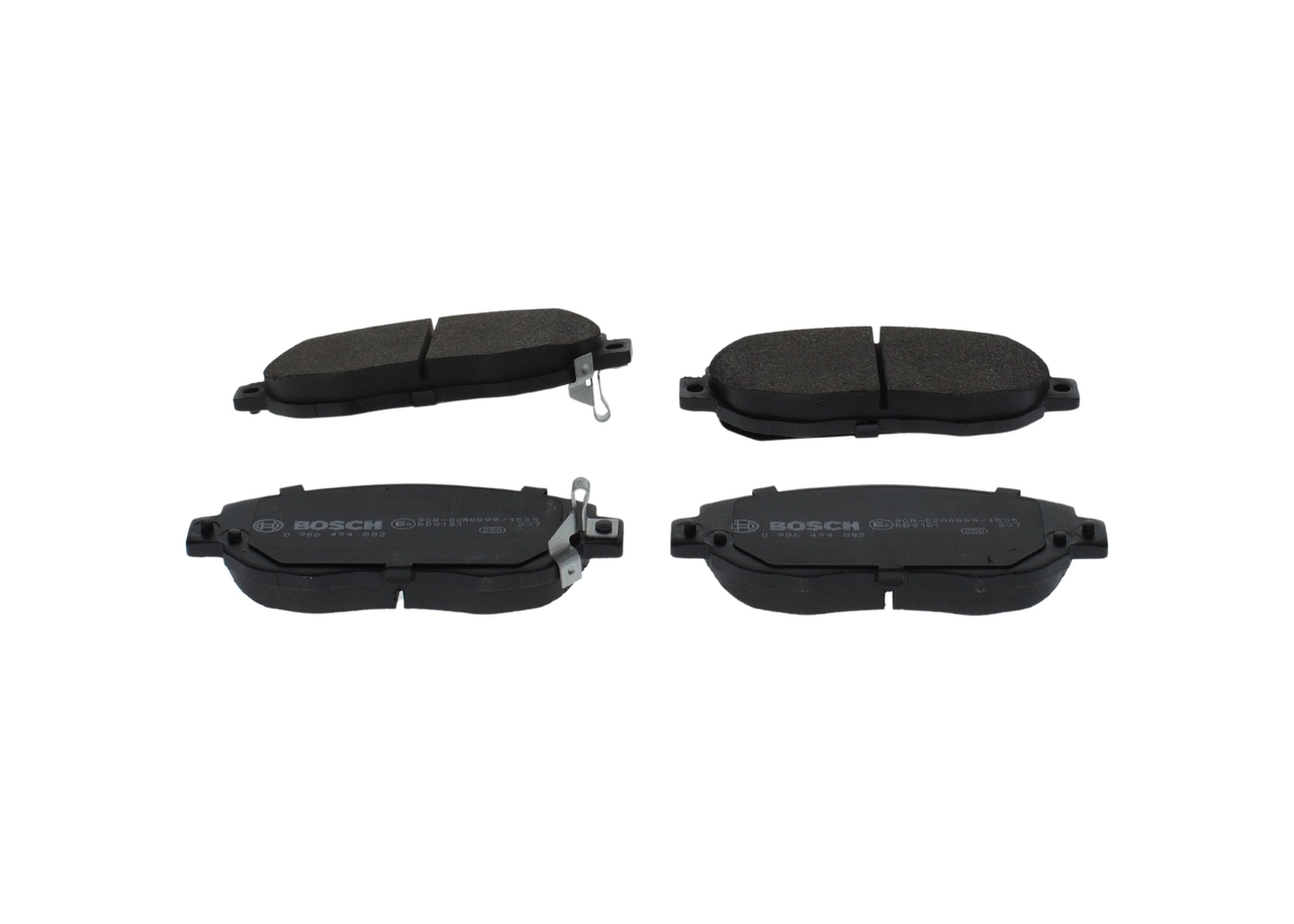 Brake Pad Set, disc brake 0 986 494 882