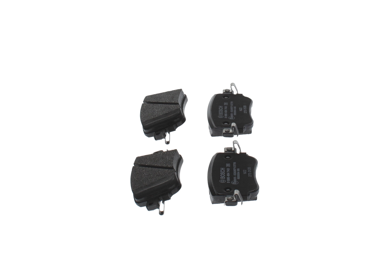 BOSCH 0 986 494 743 Brake Pad Set, disc brake