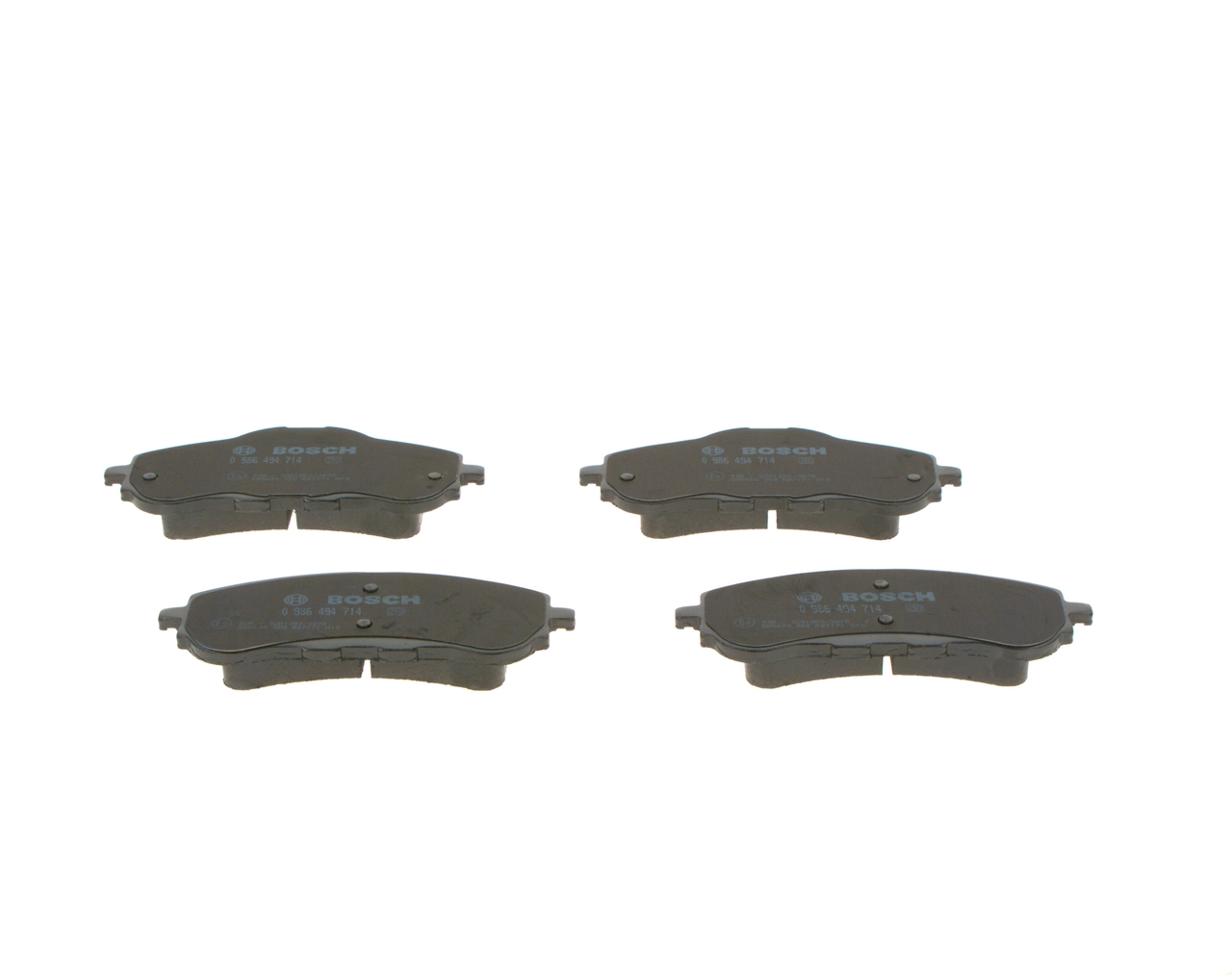 Brake Pad Set, disc brake 0 986 494 714