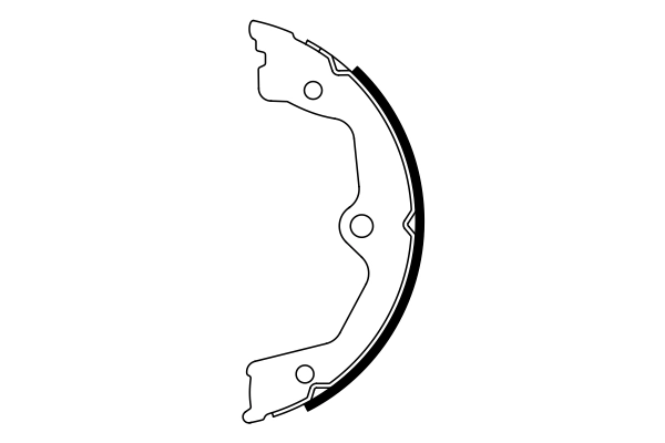 Brake Shoe Set, parking brake 0 986 487 931