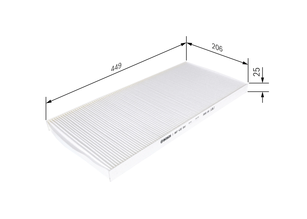 Filter, cabin air 1 987 432 541