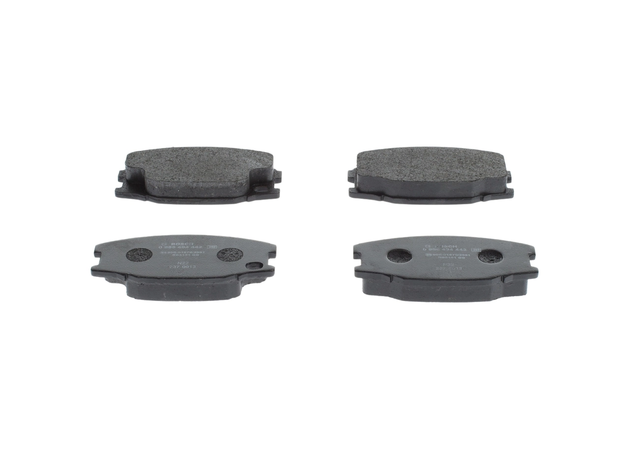 Brake Pad Set, disc brake 0 986 494 442