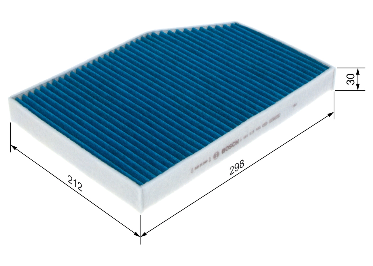 Filter, cabin air FILTER+pro 0 986 628 580