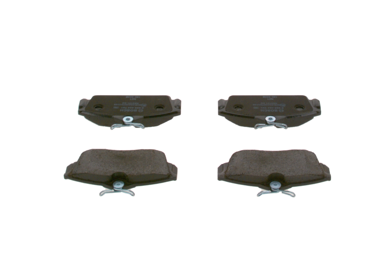Brake Pad Set, disc brake 0 986 424 781
