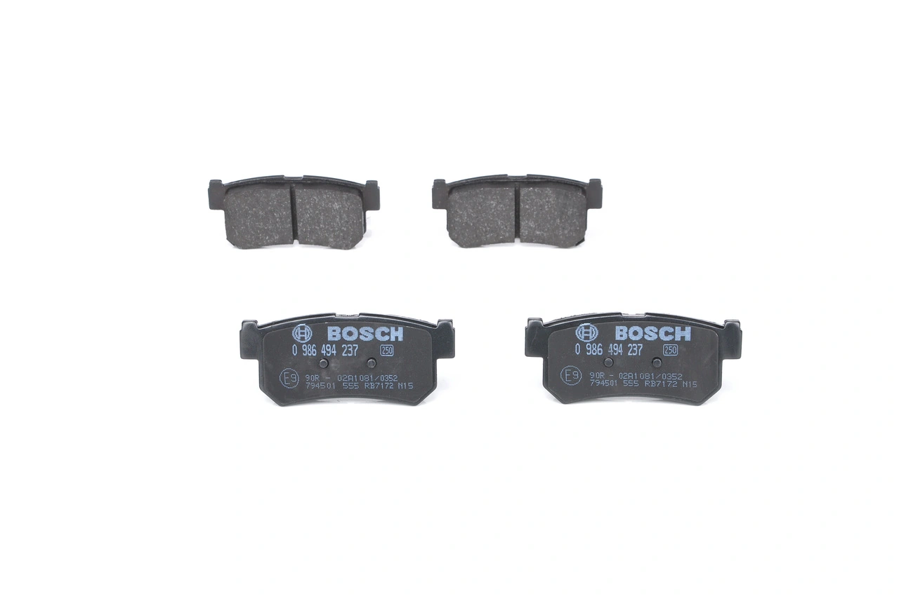 Set bantalan rem, rem cakram 0 986 494 237