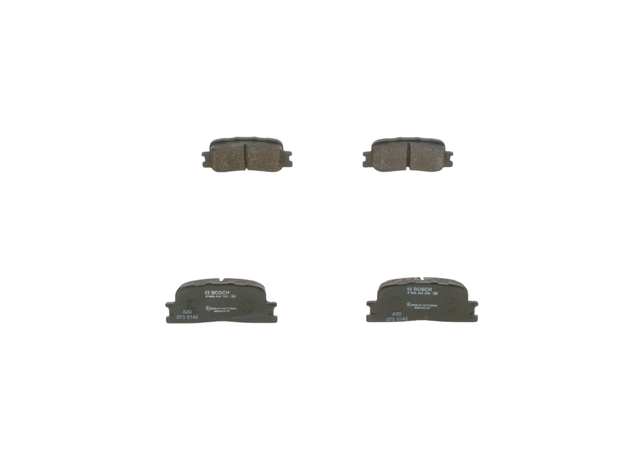 Brake Pad Set, disc brake 0 986 494 359