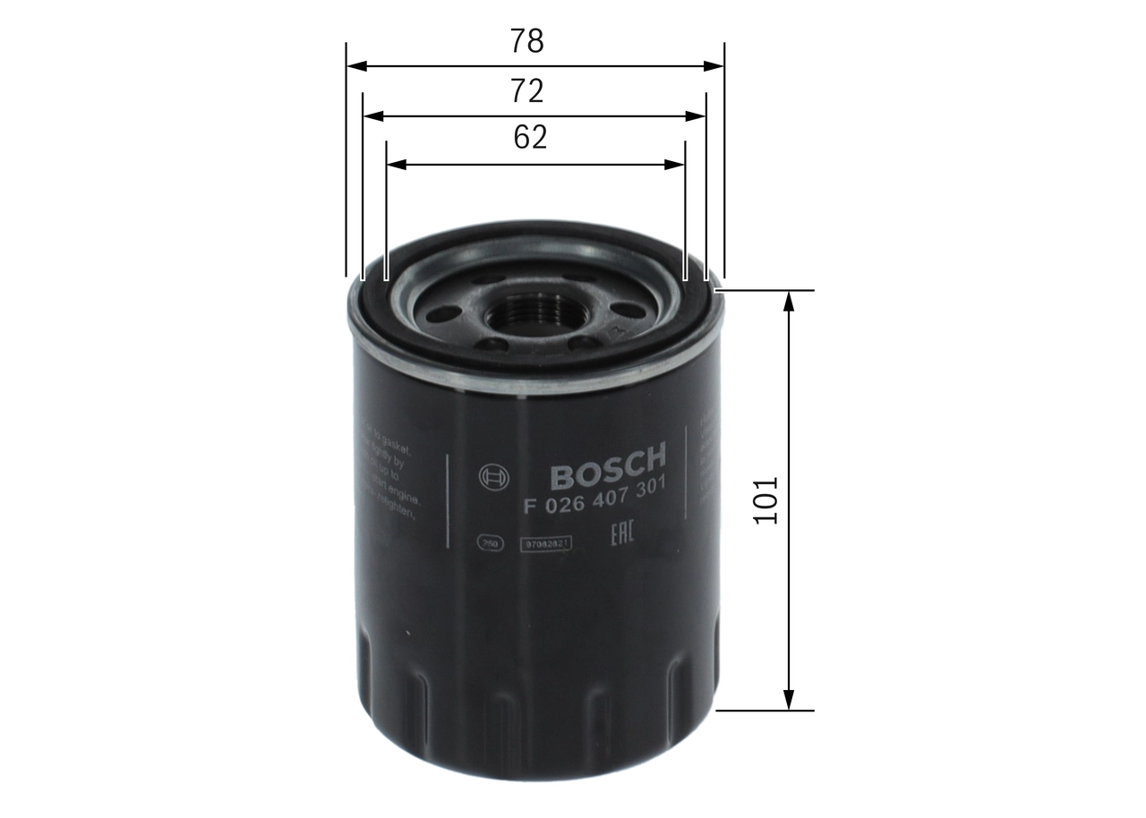Oil Filter F 026 407 301