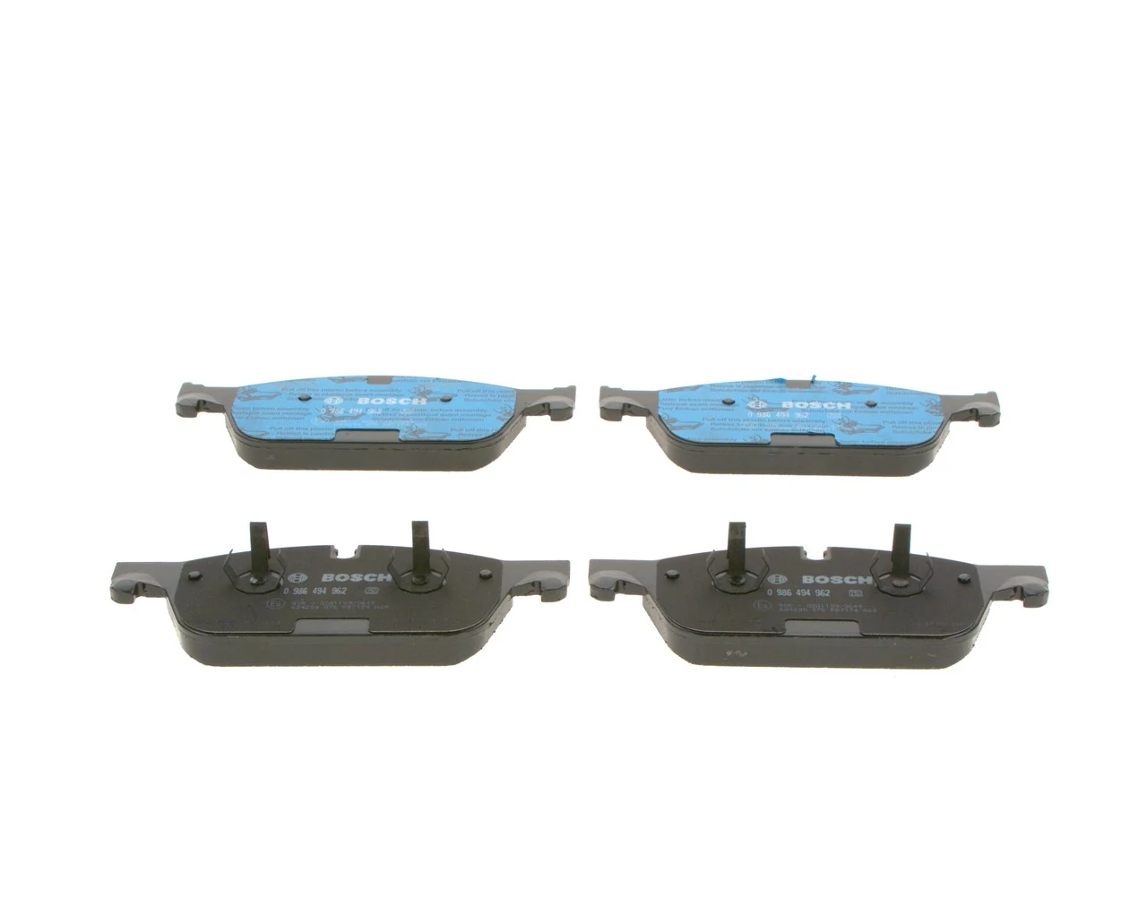Brake Pad Set, disc brake 0 986 494 962