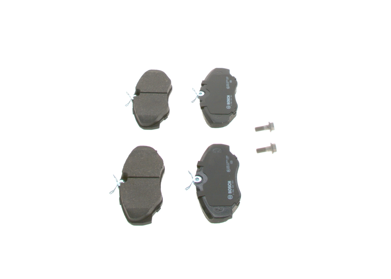 Brake Pad Set, disc brake 0 986 424 531