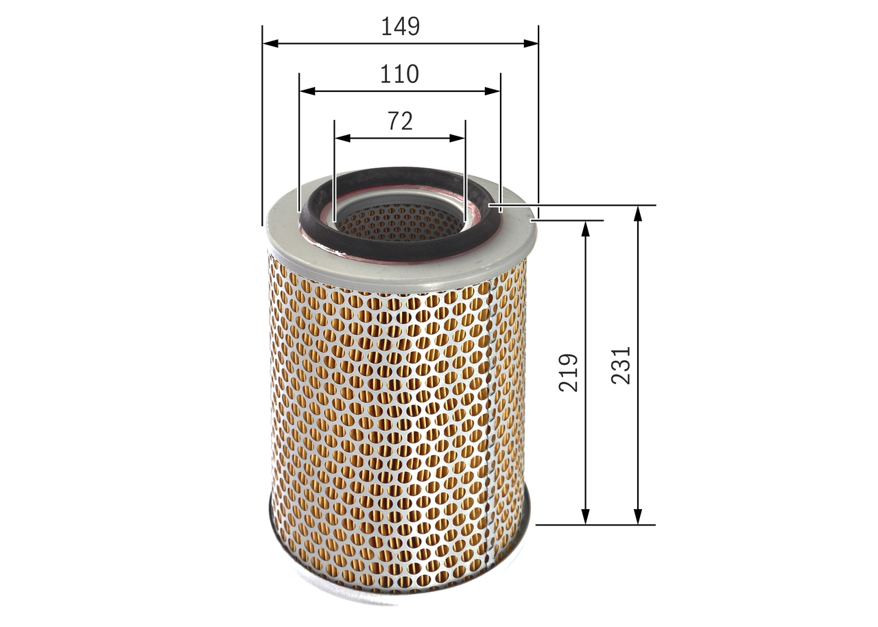 BOSCH 1 457 433 627 Air Filter