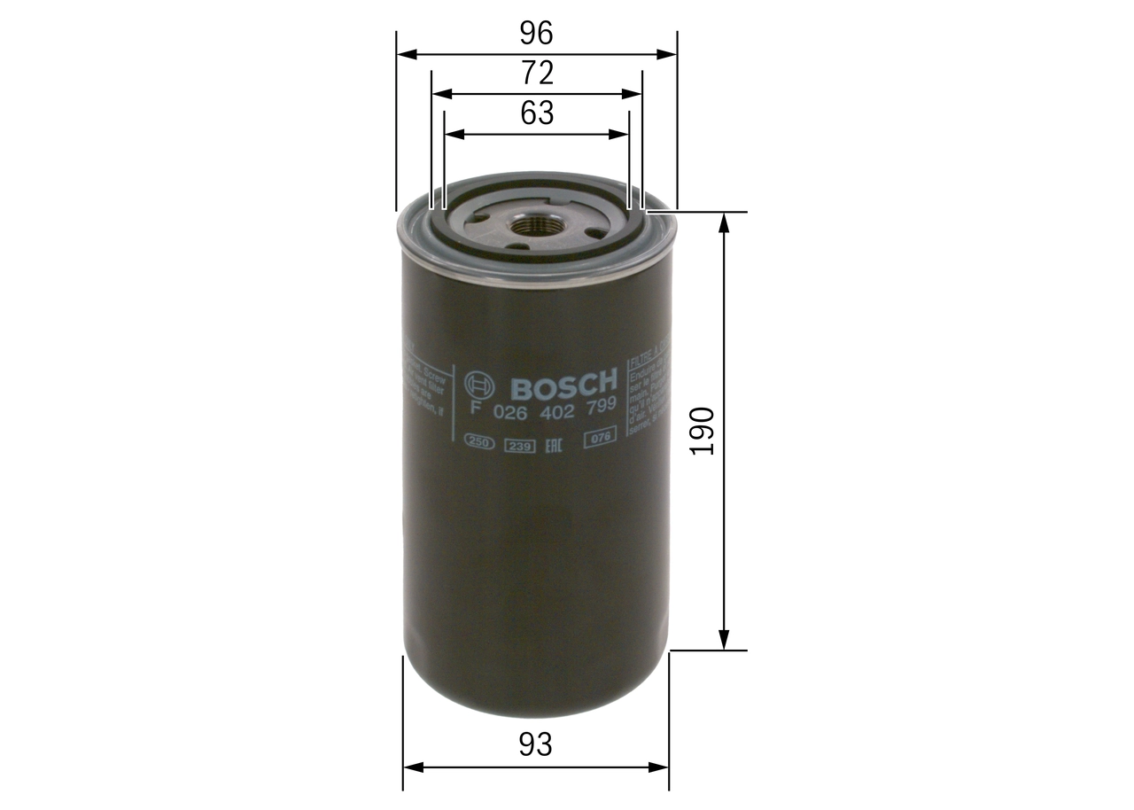 Fuel Filter F 026 402 799
