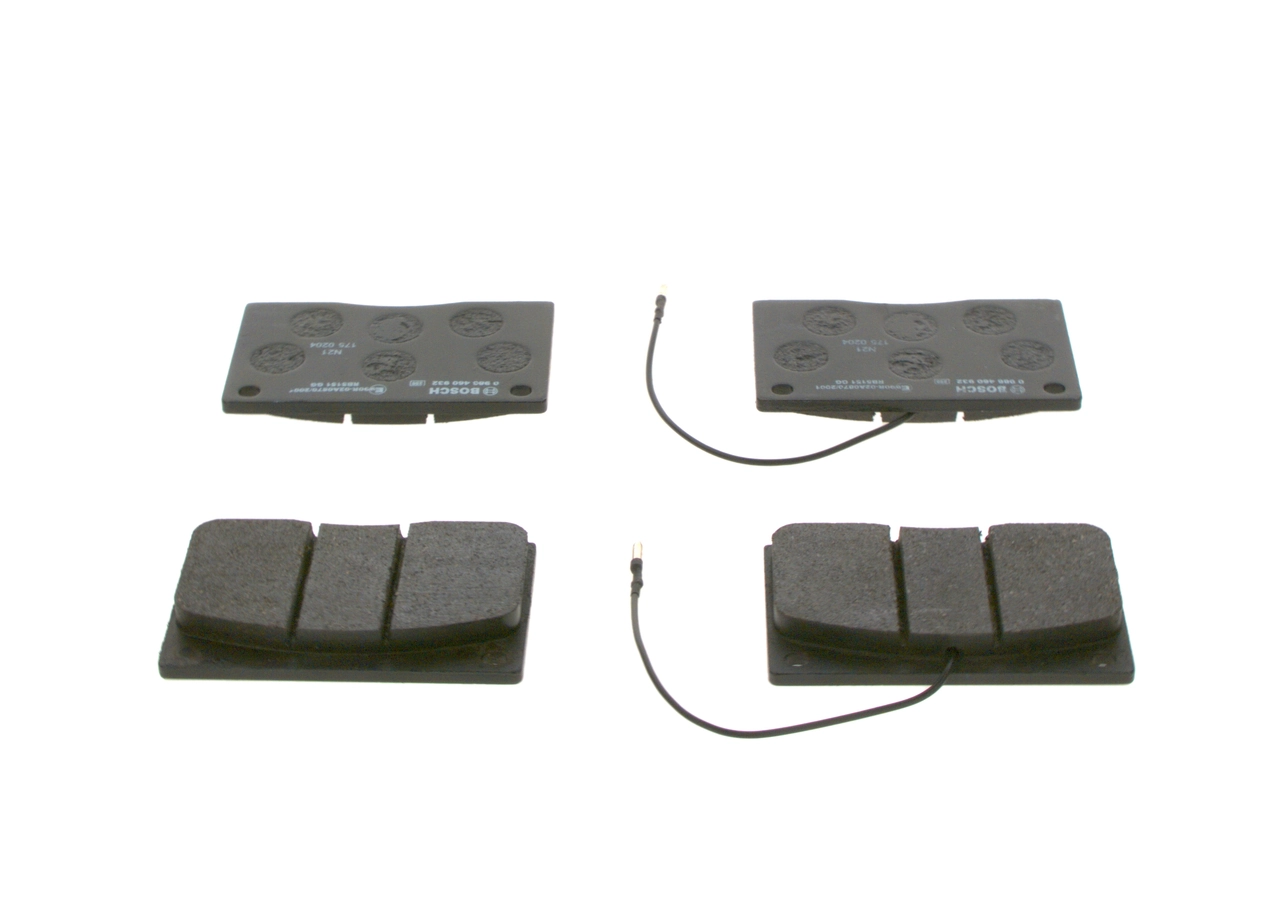 Brake Pad Set, disc brake 0 986 460 932