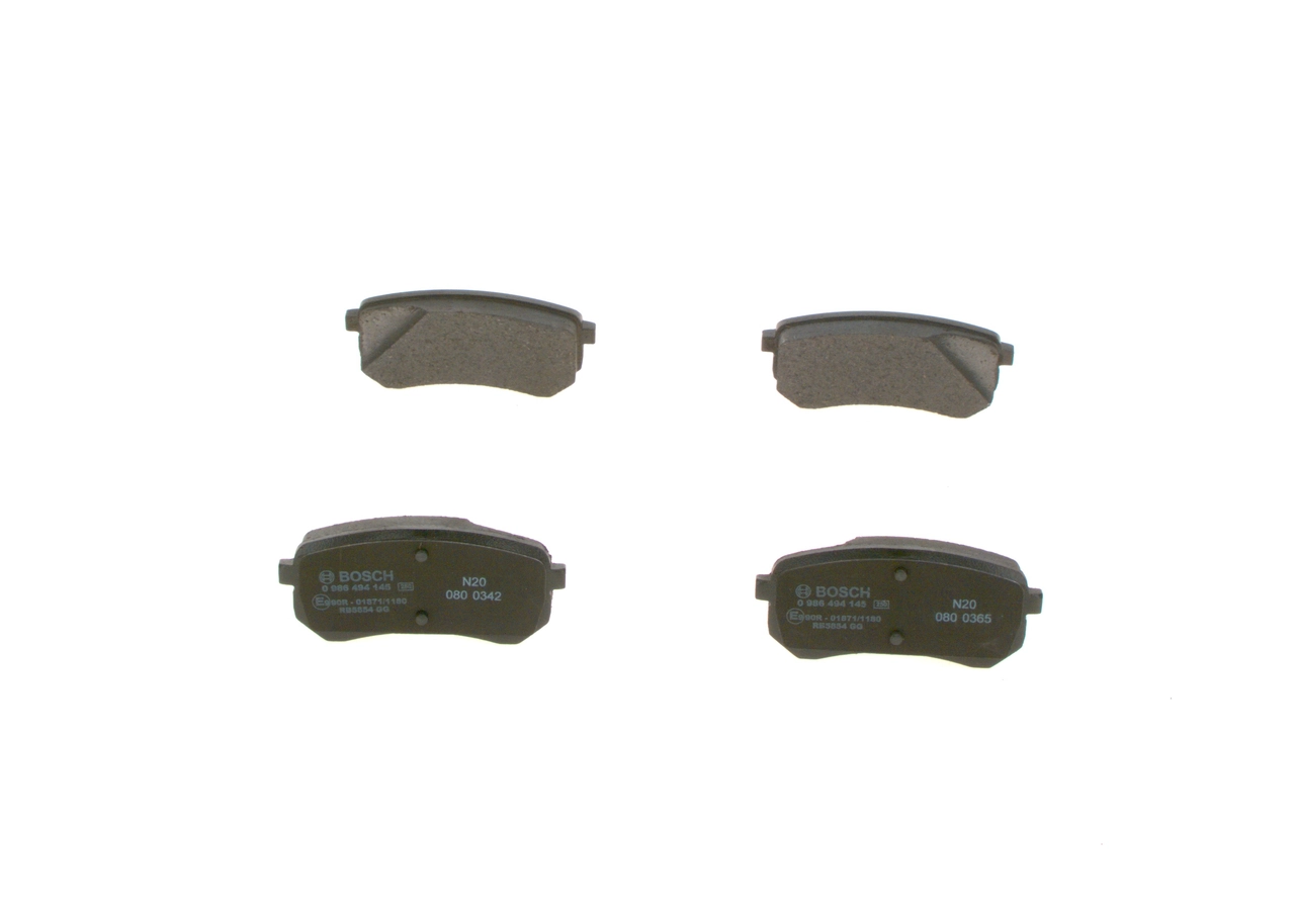 Brake Pad Set, disc brake 0 986 494 145