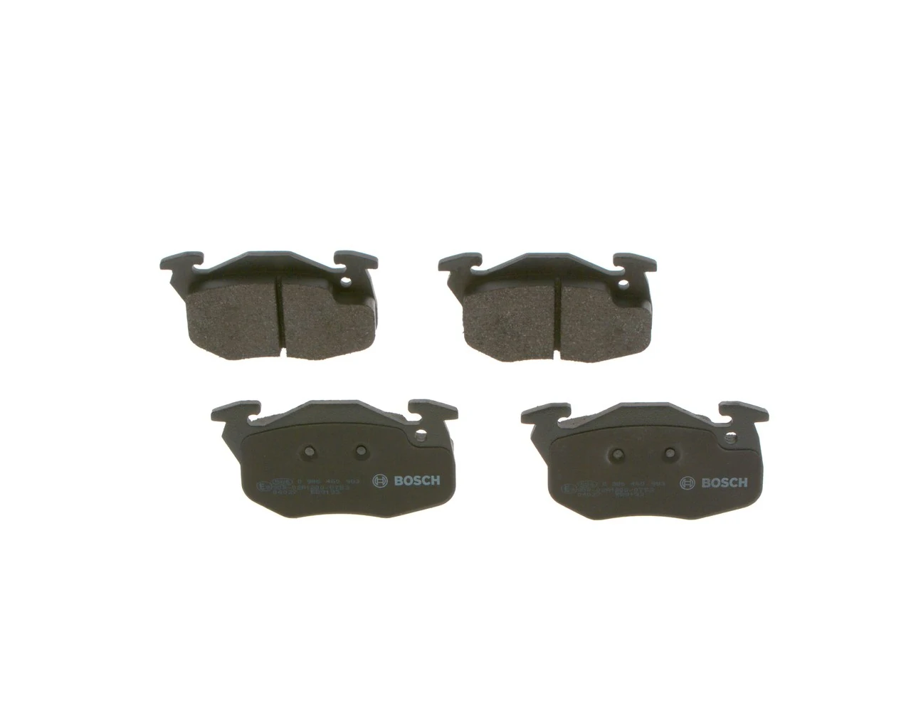Brake Pad Set, disc brake 0 986 460 983