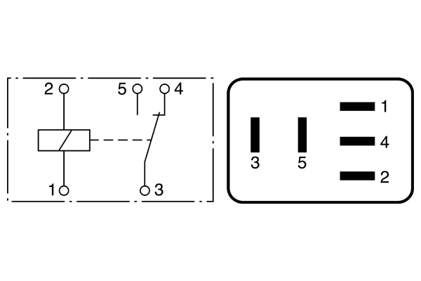 Relay, main current 0 986 332 021