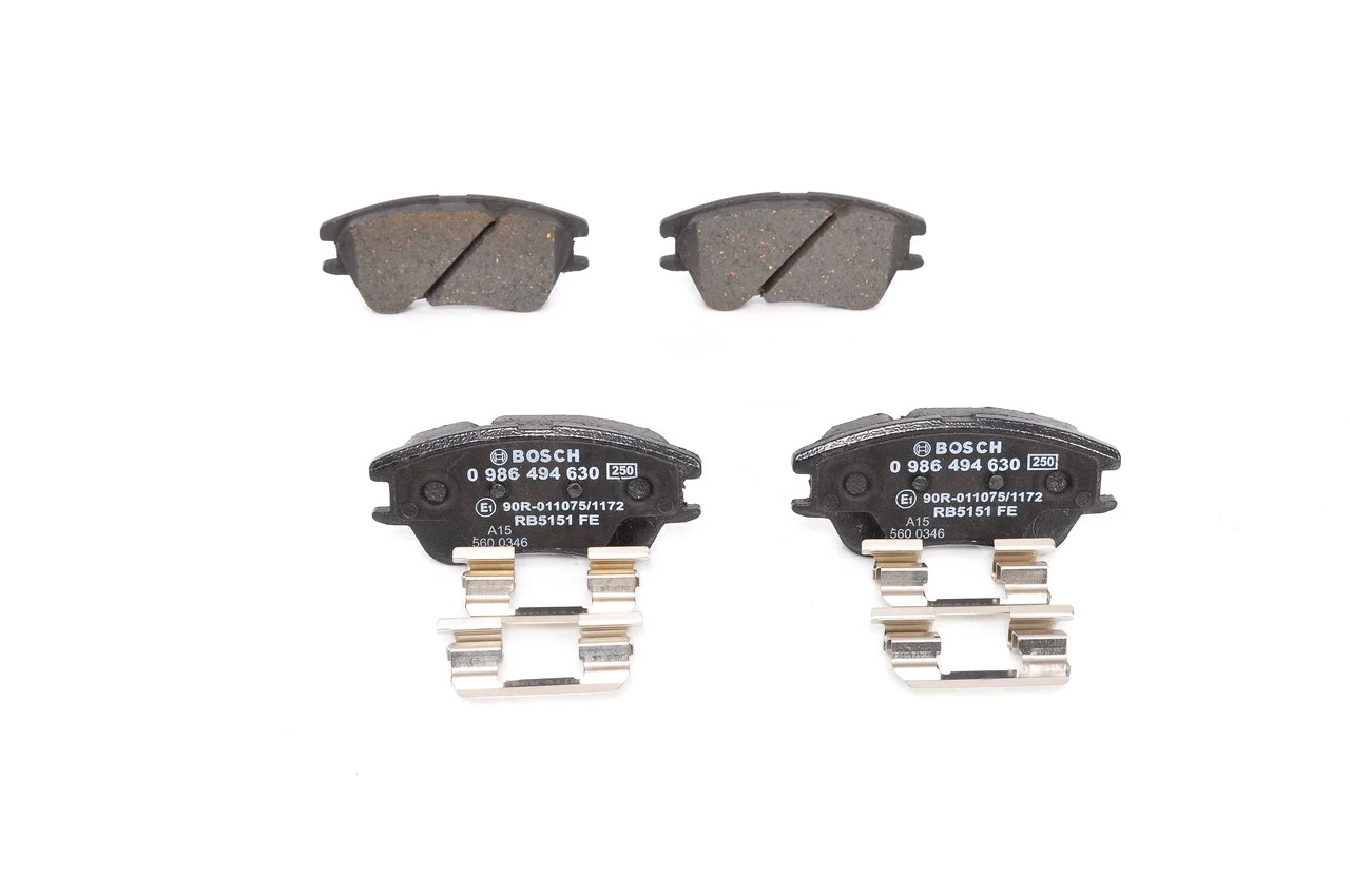 Brake Pad Set, disc brake 0 986 494 630