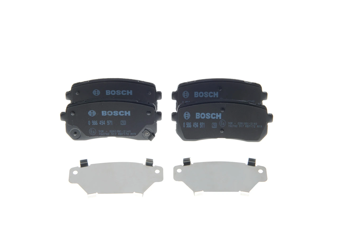Brake Pad Set, disc brake 0 986 494 971