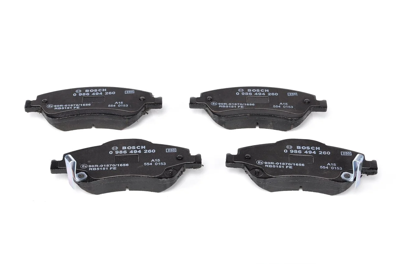 Brake Pad Set, disc brake 0 986 494 260