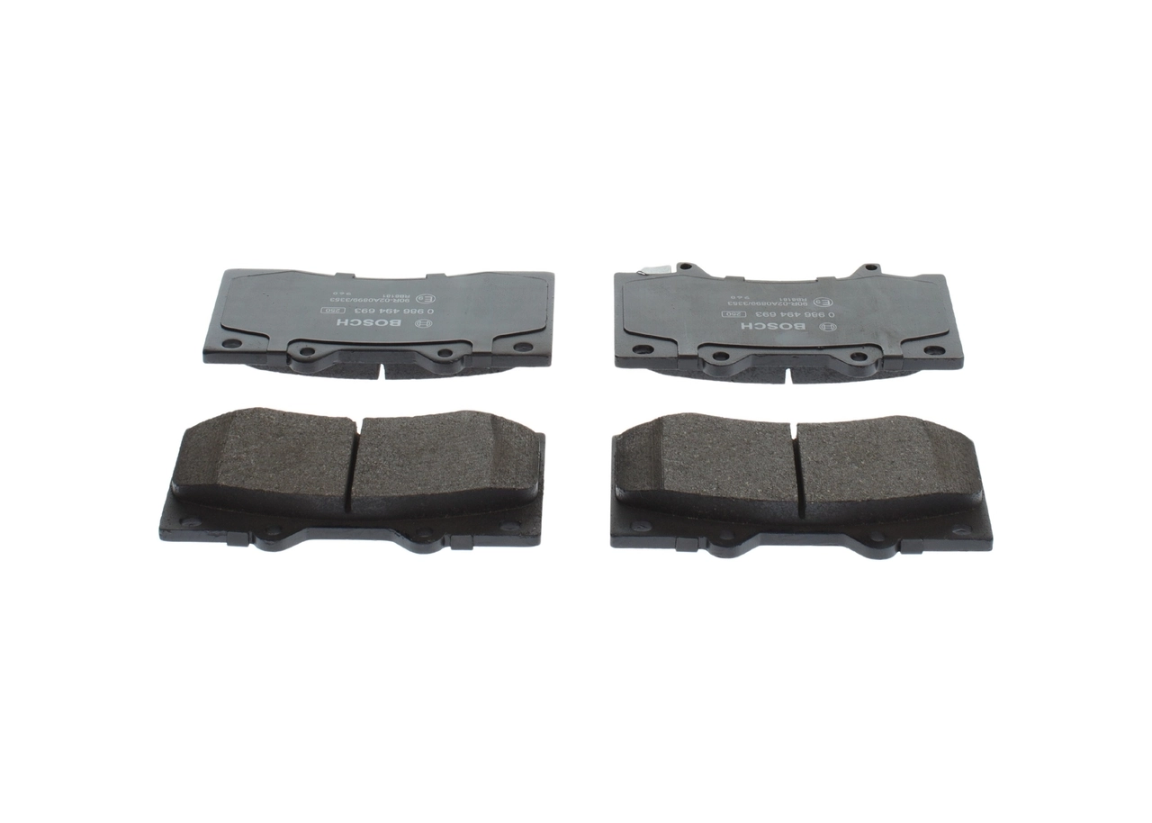 Brake Pad Set, disc brake 0 986 494 693