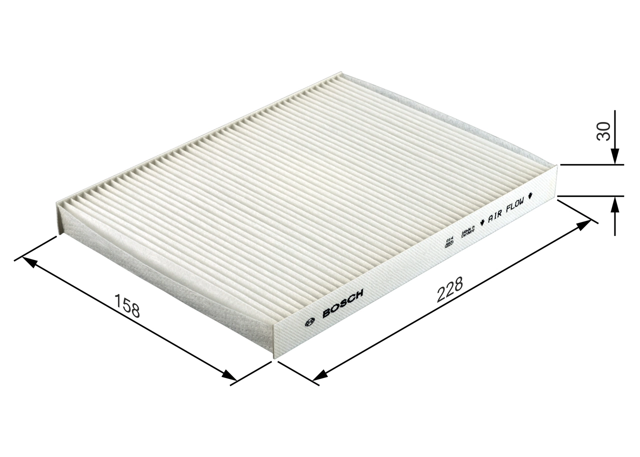 Filter, cabin air 1 987 432 039