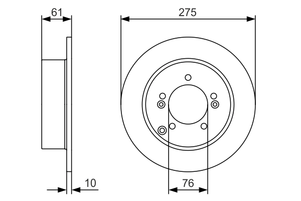 Brake Disc 0 986 479 525