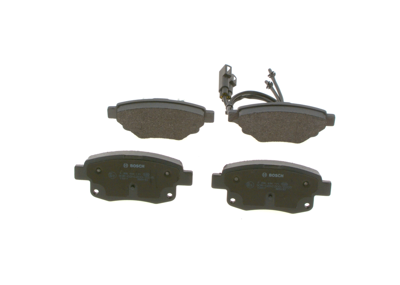 Brake Pad Set, disc brake 0 986 494 171