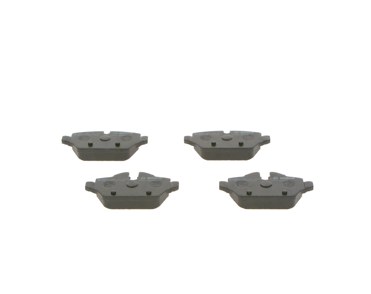 Brake Pad Set, disc brake 0 986 494 461