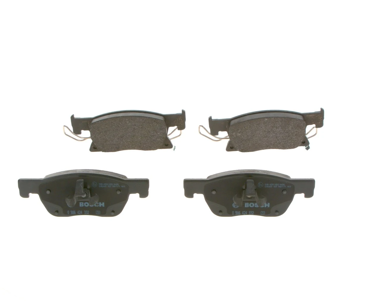Set Pad Brek, Brek Piring 0 986 424 332