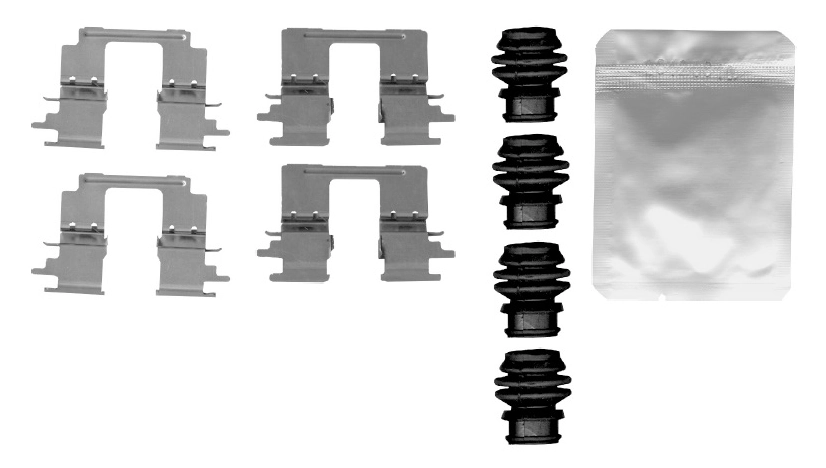 Accessory Kit, disc brake pad 1 987 474 766