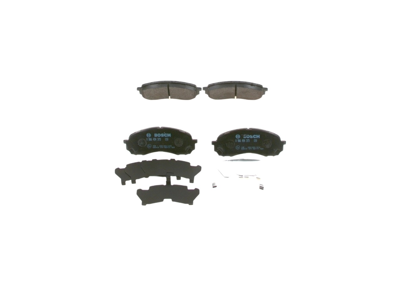 Brake Pad Set, disc brake 0 986 494 373