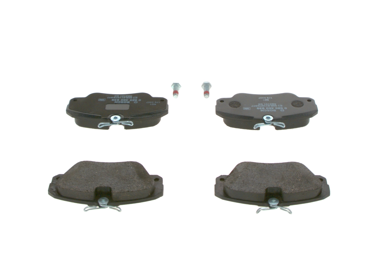 Brake Pad Set, disc brake 0 986 460 939