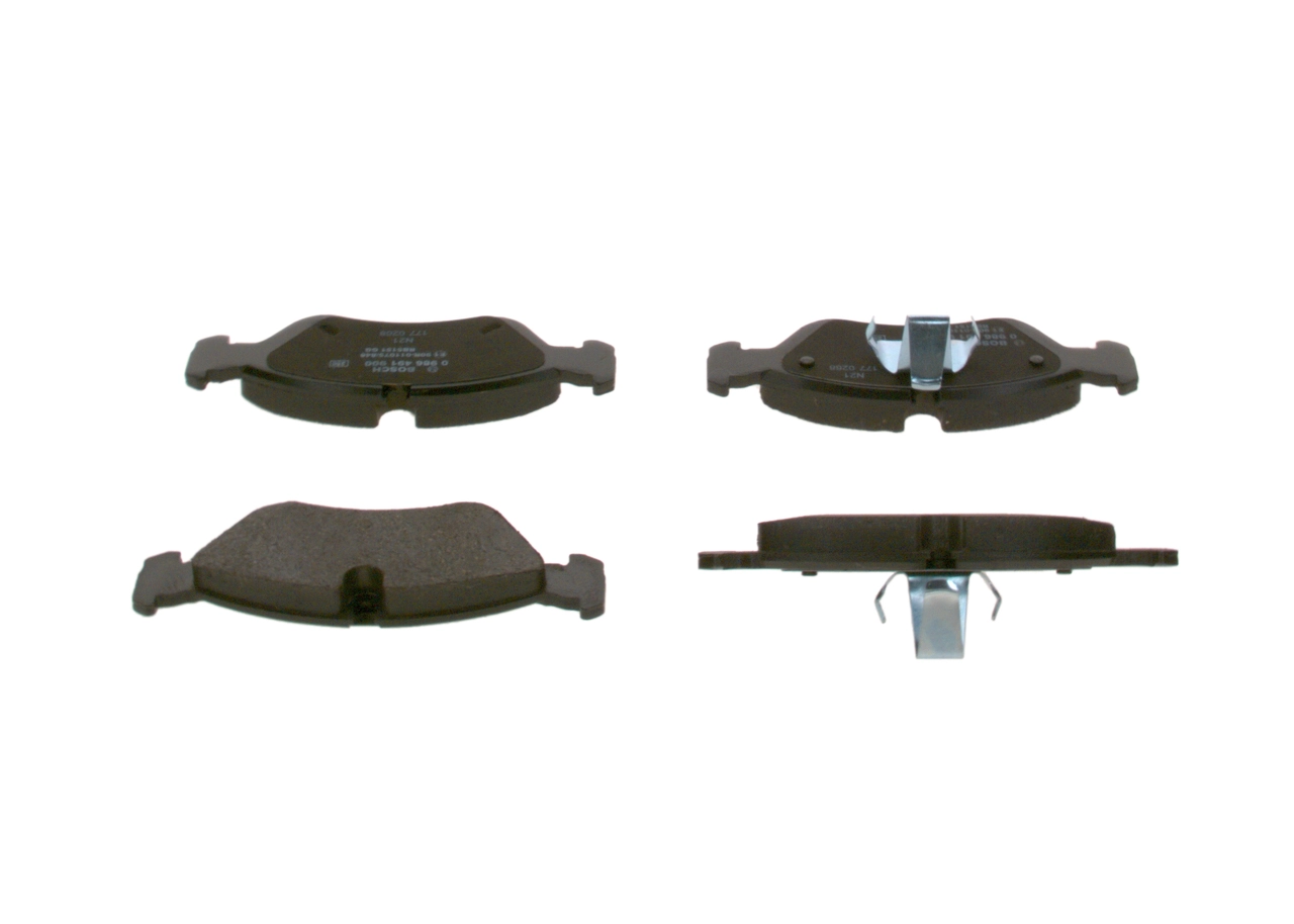 Brake Pad Set, disc brake 0 986 491 900