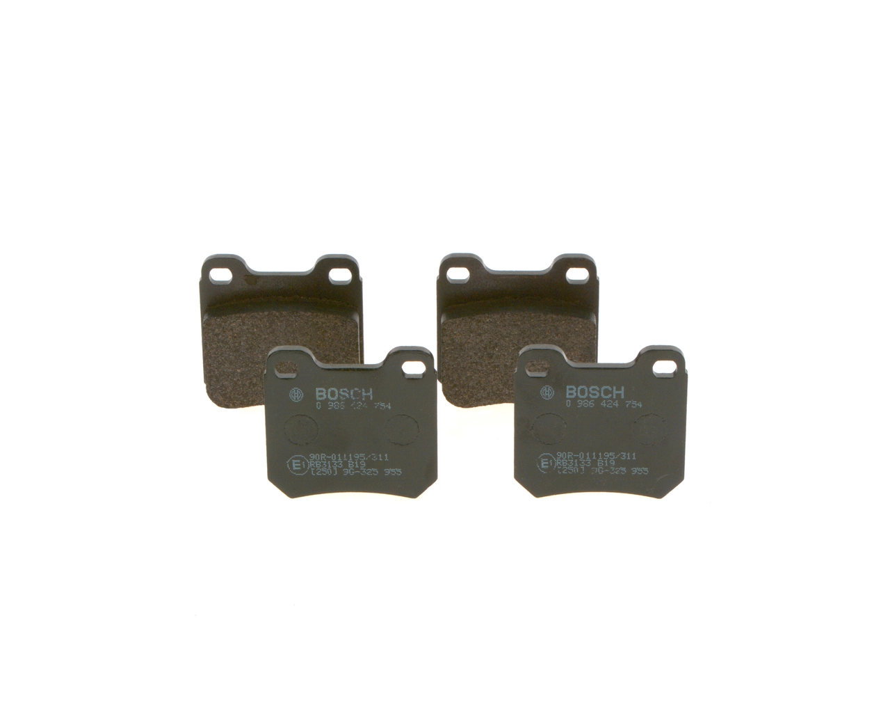 Brake Pad Set, disc brake 0 986 424 754