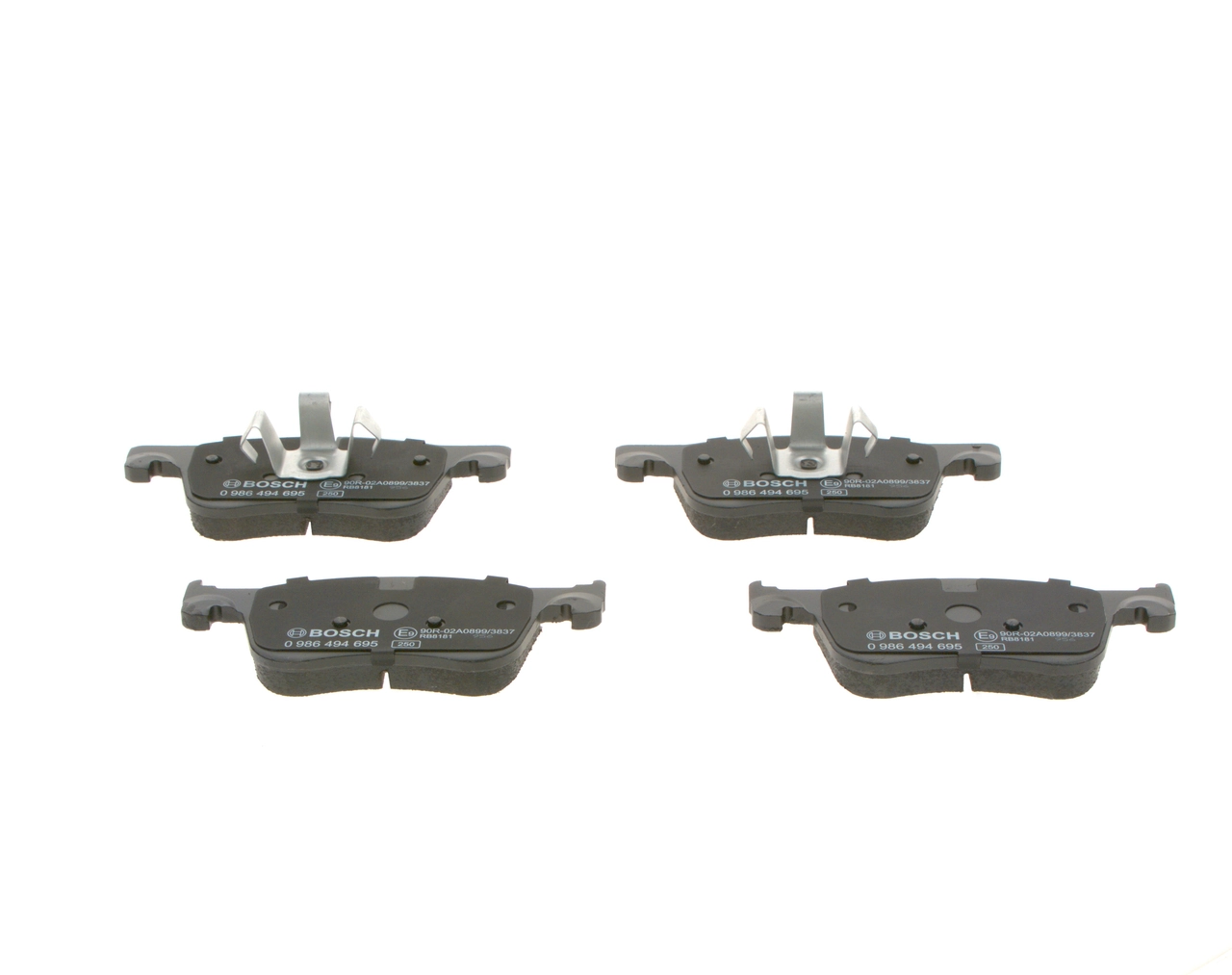 Brake Pad Set, disc brake 0 986 494 695