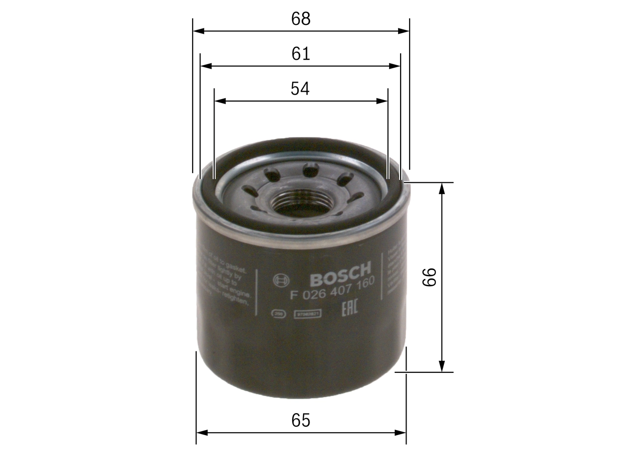 Oil Filter F 026 407 160