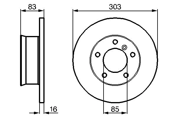 Brake Disc 0 986 478 189
