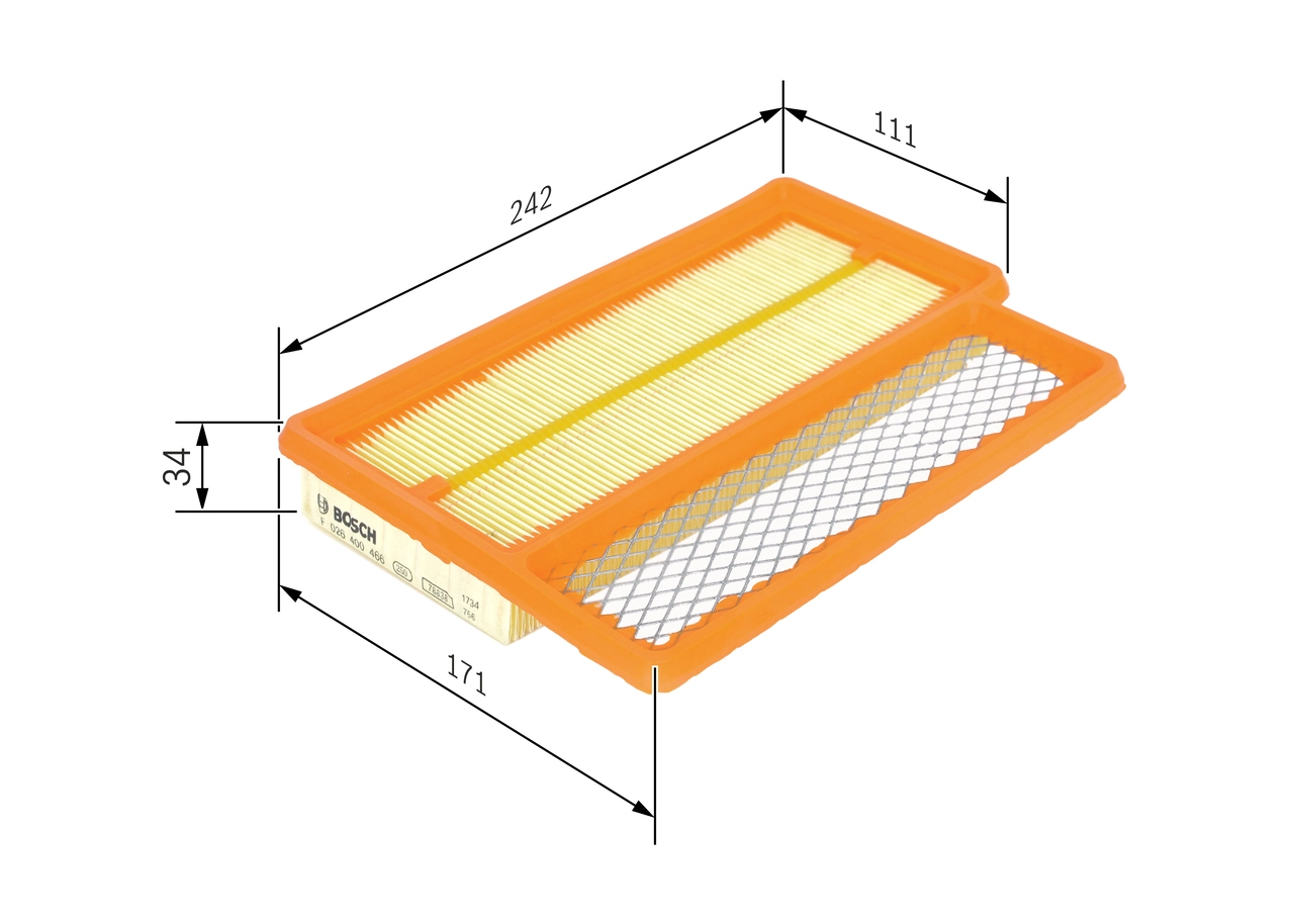 Air Filter F 026 400 466
