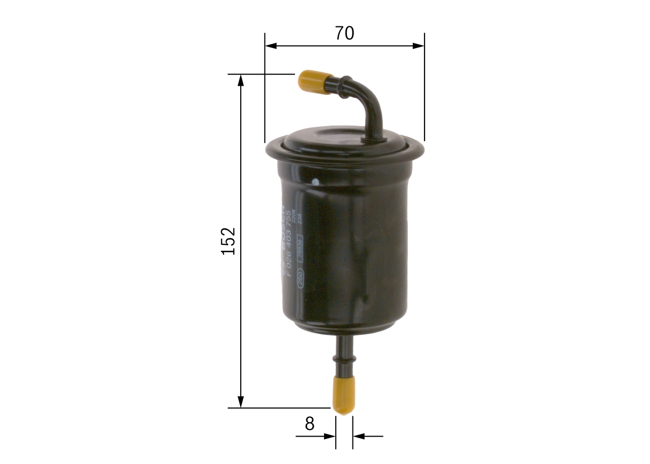 Fuel Filter F 026 403 755