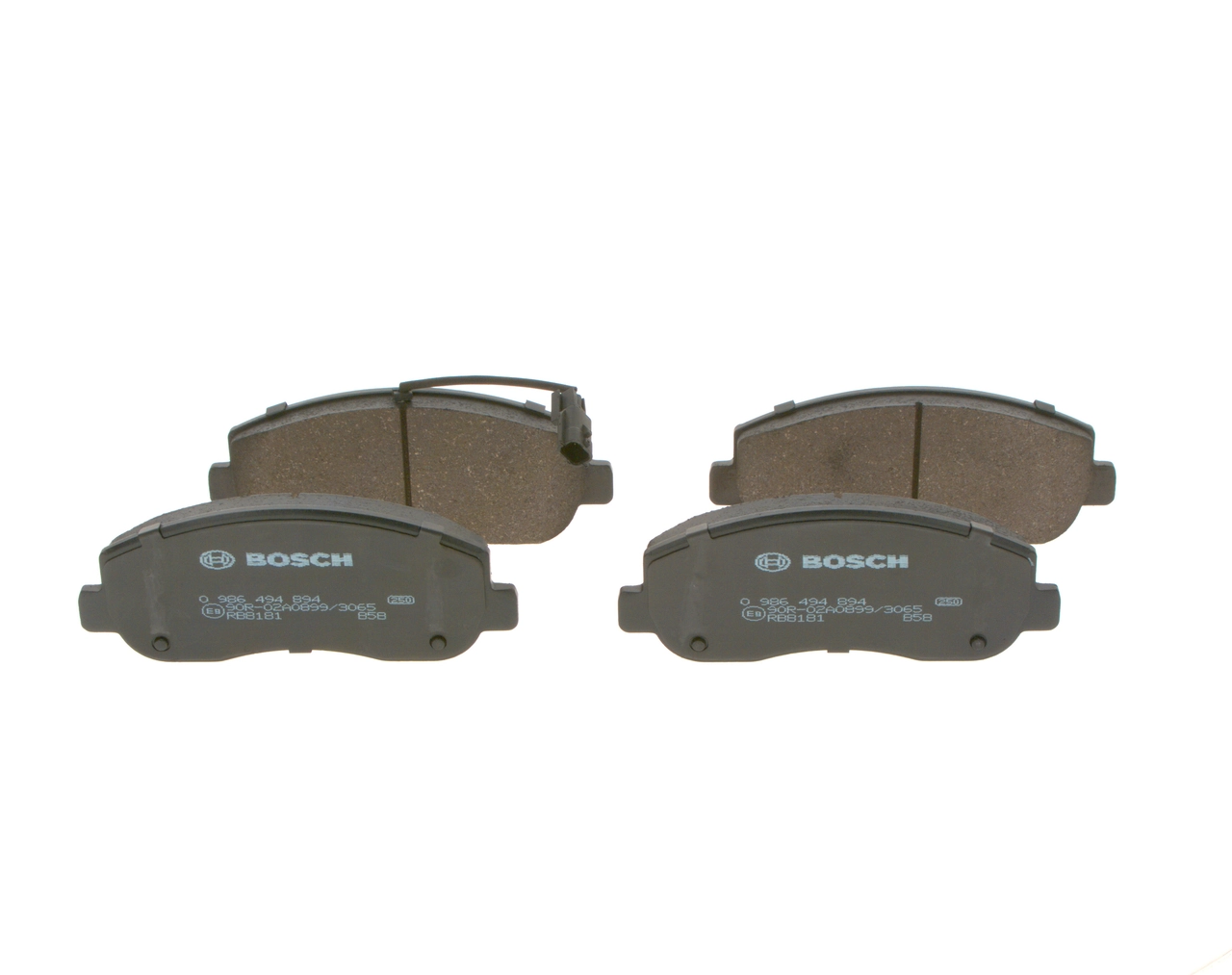 Brake Pad Set, disc brake 0 986 494 894