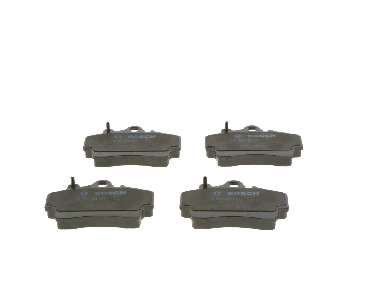 Brake Pad Set, disc brake 0 986 424 570